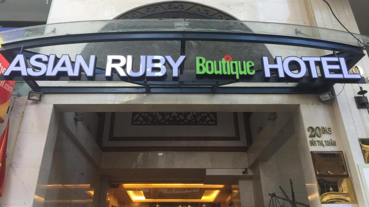 Asian Ruby Boutique Hotel Bui Thi Xuan Ho Chi Minh City Exterior photo